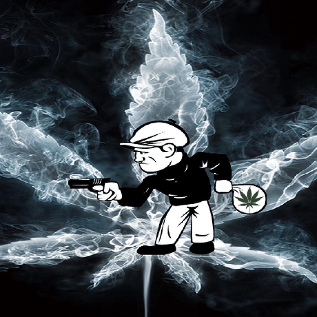 שודד סוחר קנאביס